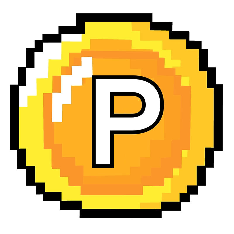 Psst! Double-click me! Cartoon mascot of $Profitless Coin waving a tiny flag